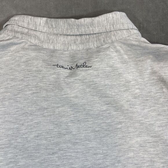 Travis Mathew Men’s Light Gray Short Sleeve Polo Arizona‎ State Shirt  XXL - Picture 8 of 8